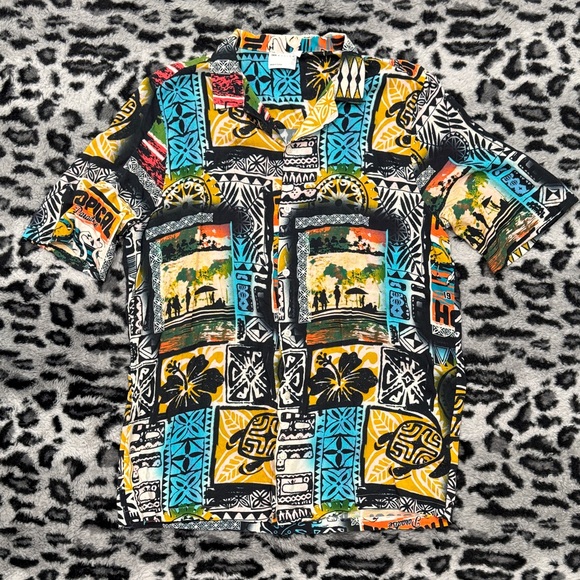 ASOS Other - ASOS Multicolor Graphic Print Button Down Shirt